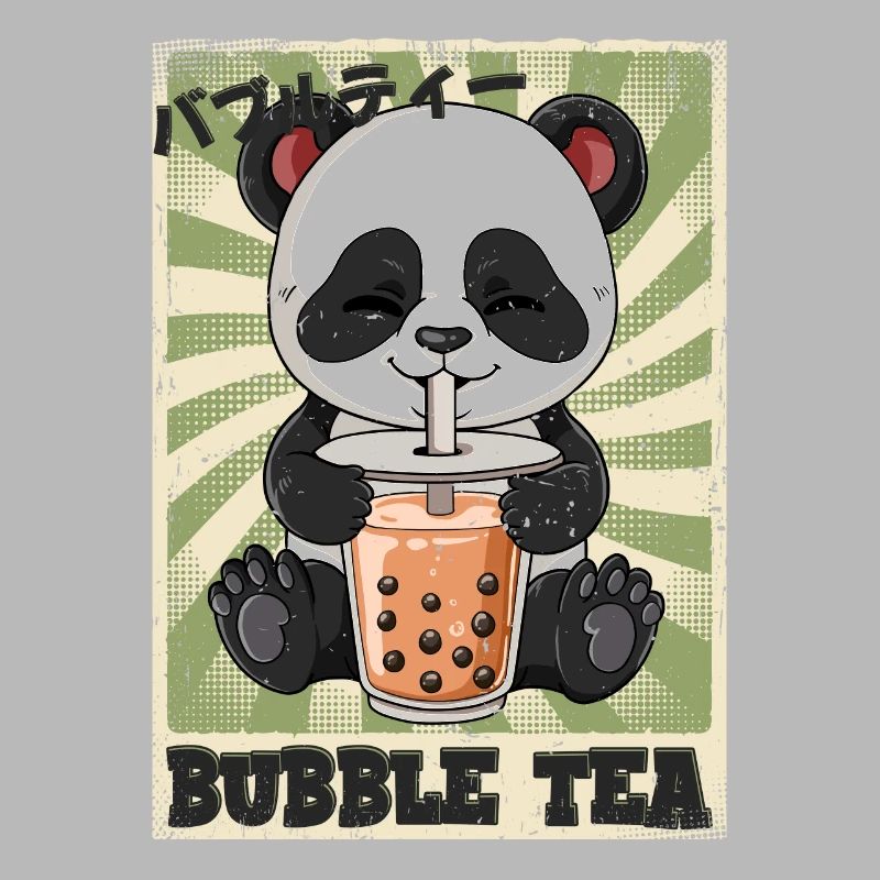 Boba Tea Panda Bubble Tea