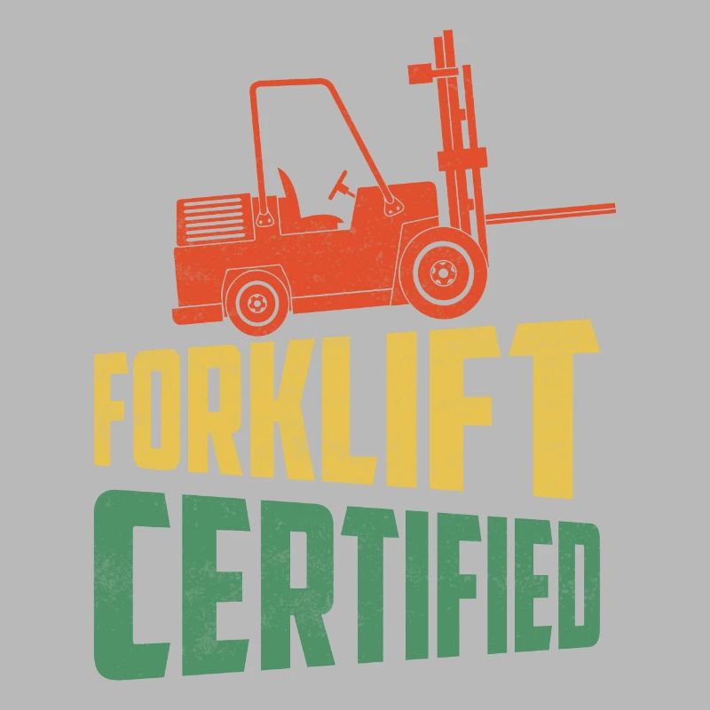 Forklift Certified Driver Forklifter Operator