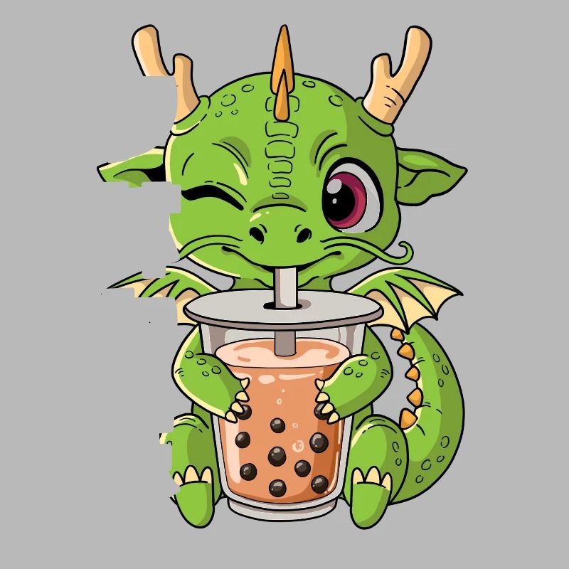 Boba Tea Drache Bubble Tea