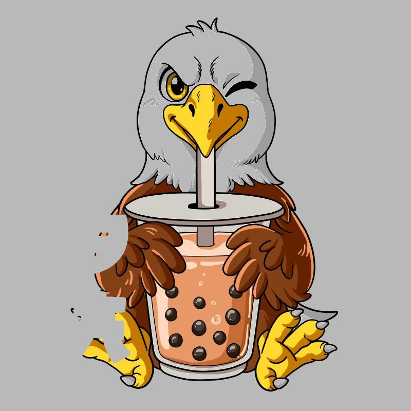 Boba Tea Eagle Bubble Tea