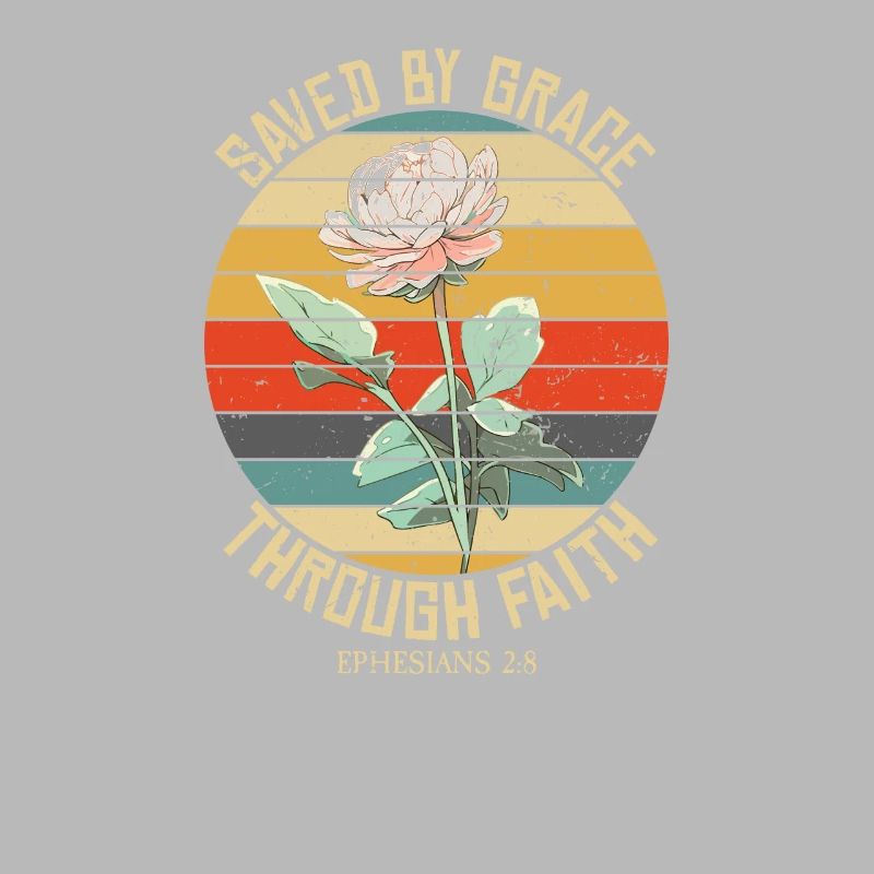 Saved By Grace Ephesians Scripture Christian Cute