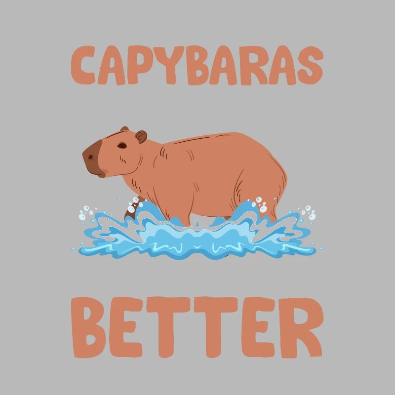 Capybaras Make Everything Better Capibara Owner Ro