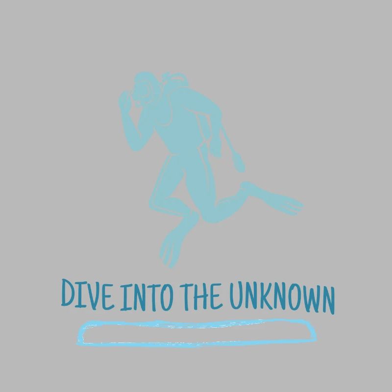 Dive Into The Unknown Retro Diver Designs Present