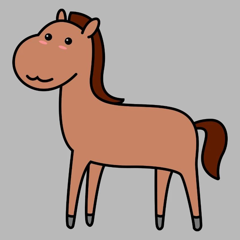 Pferd Comic Tier
