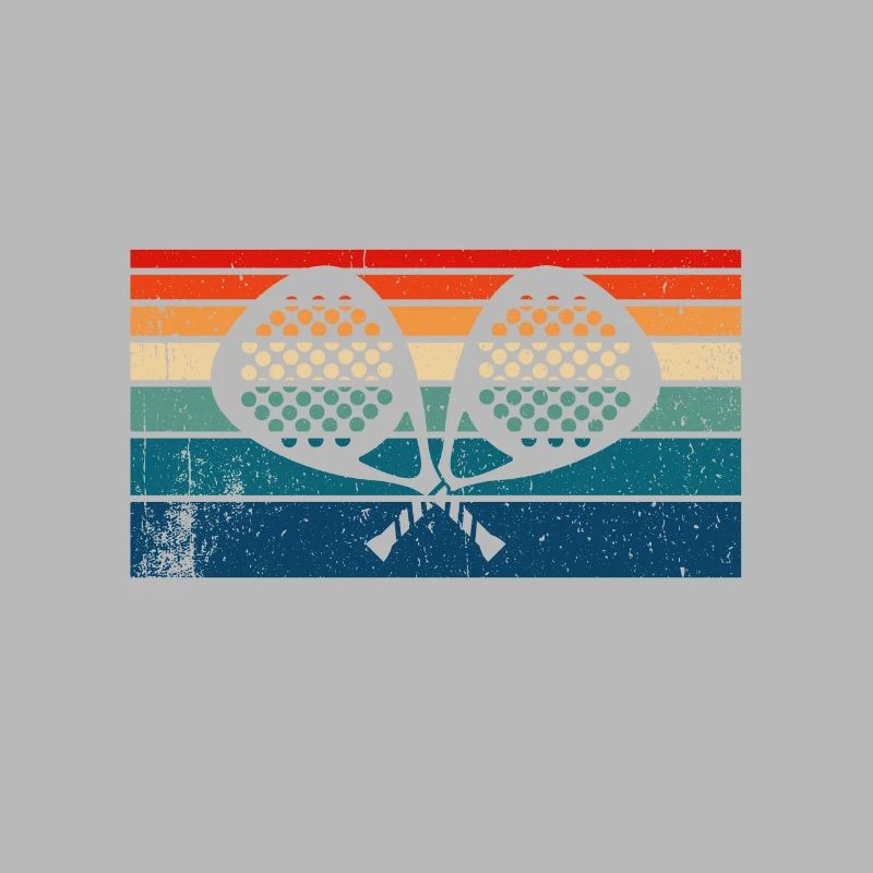 J’avais frappé ce paddle-tennis