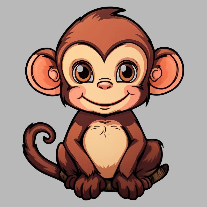 mignon petit singe