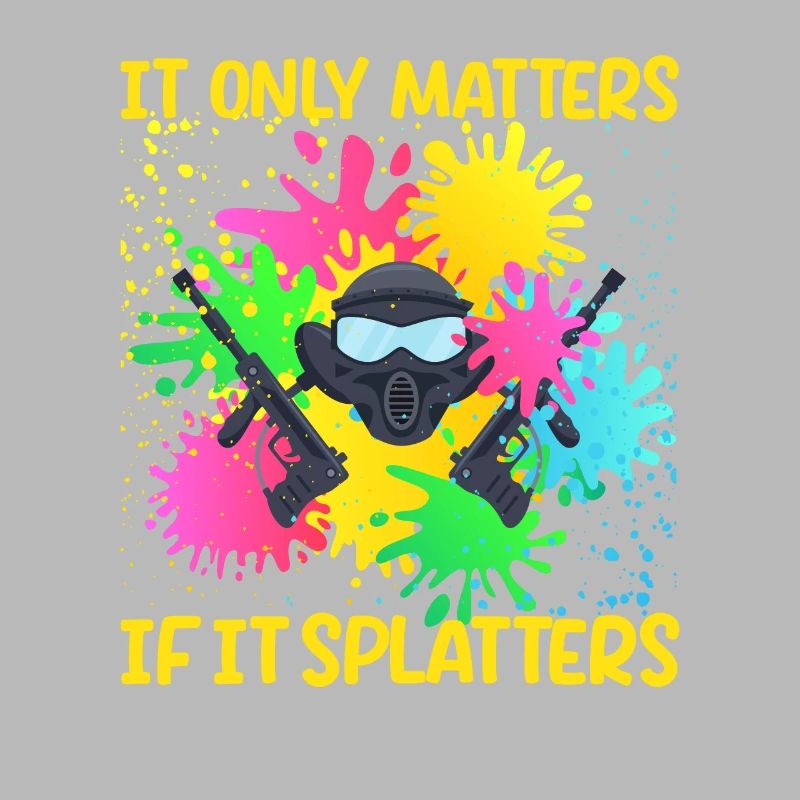 It only matters when it splashes Funny Paint