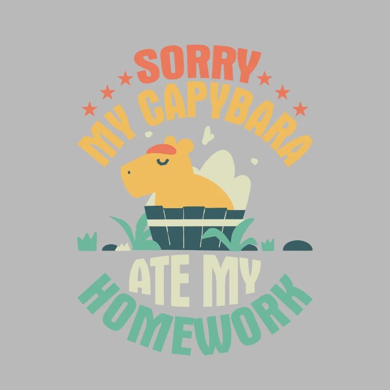 Sorry, My Capybara Ate My Homework Capibara Owner