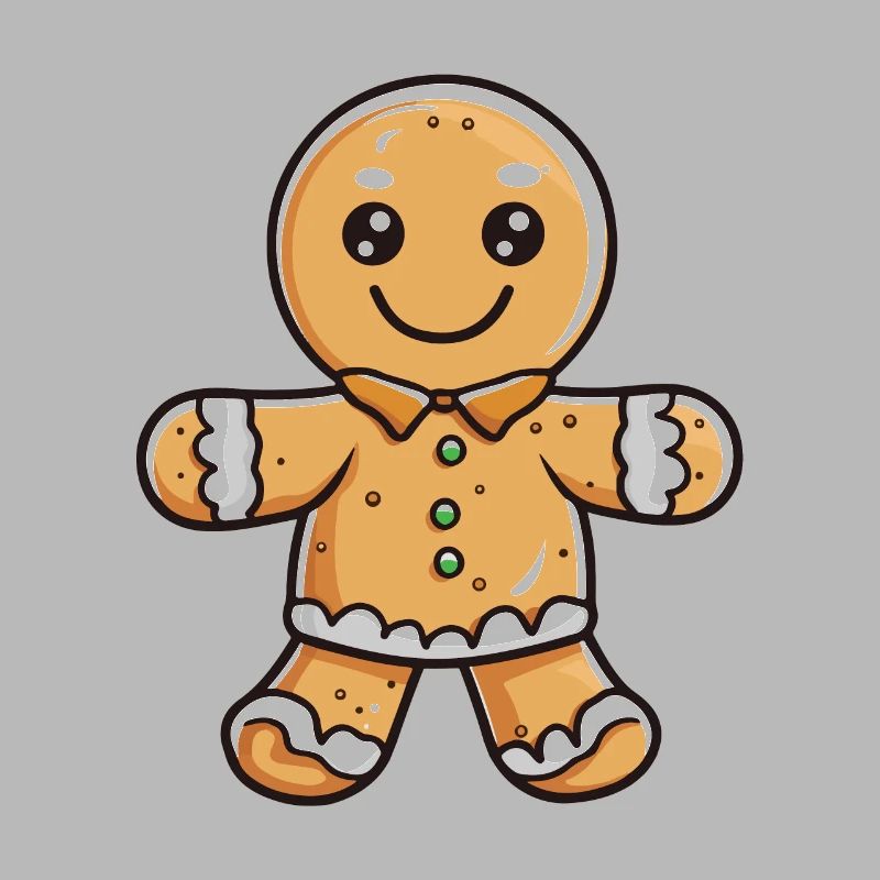 Gingerbread Biscuit Christmas Baking
