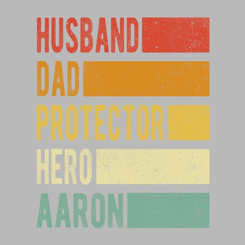 Aaron Name Papa Geschenk