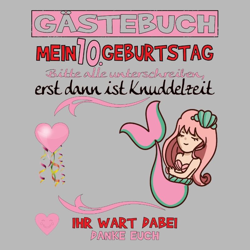 10. Geburtstag Mädchen & Junge Gästebuch
