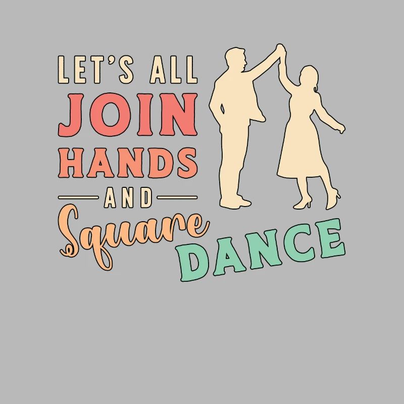 Square Dancing Let's All Join Hands And Barn Dance