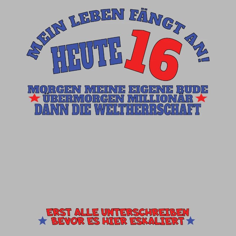 16. Geburtstag Mädchen & Junge Gästebuch