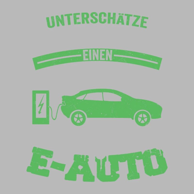 Unterschätze Niemals Einen Alten Mann Mit Einem E-