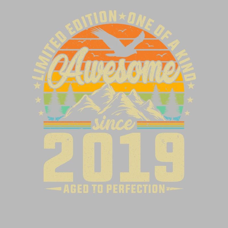 Creative 2019 Anniversary Celebration Retro Design