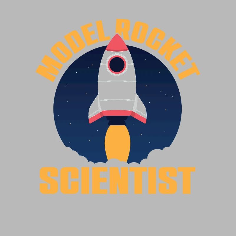 Model Rocket Scientist Kosmonaut Geschenk