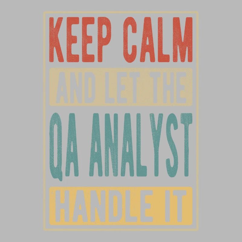 Qa Analyst Retro Gift