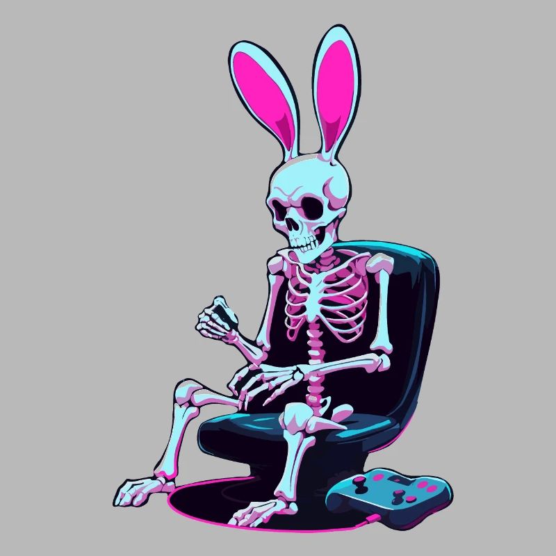 Easter Bunny Gamer Iconic Easter Gaming