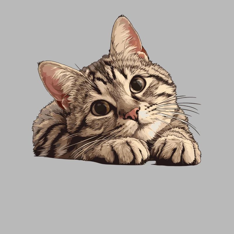 Tabby Kätzchen Tabby Katze