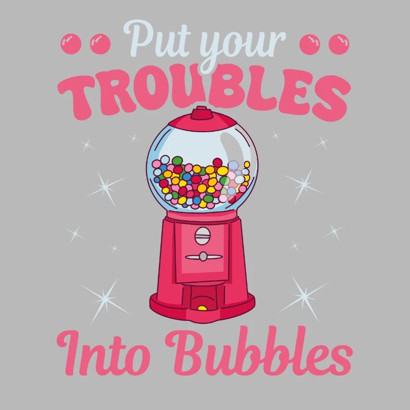 Troubles Into Bubbles Chewing Gum Nostalgia