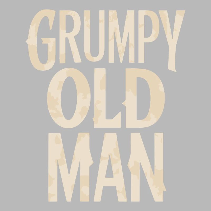 Grumpy Old Man Unmistakable Style