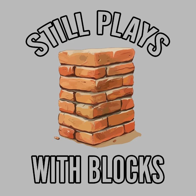 Joue toujours avec des blocs Funny Bricklayer Builder