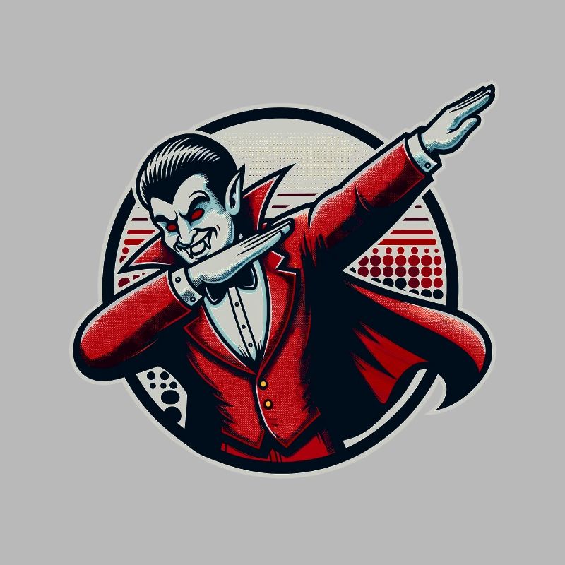 Dabbing Vampire Drôle Dabbing Design Halloween