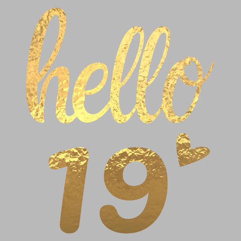 Hello 19 doré