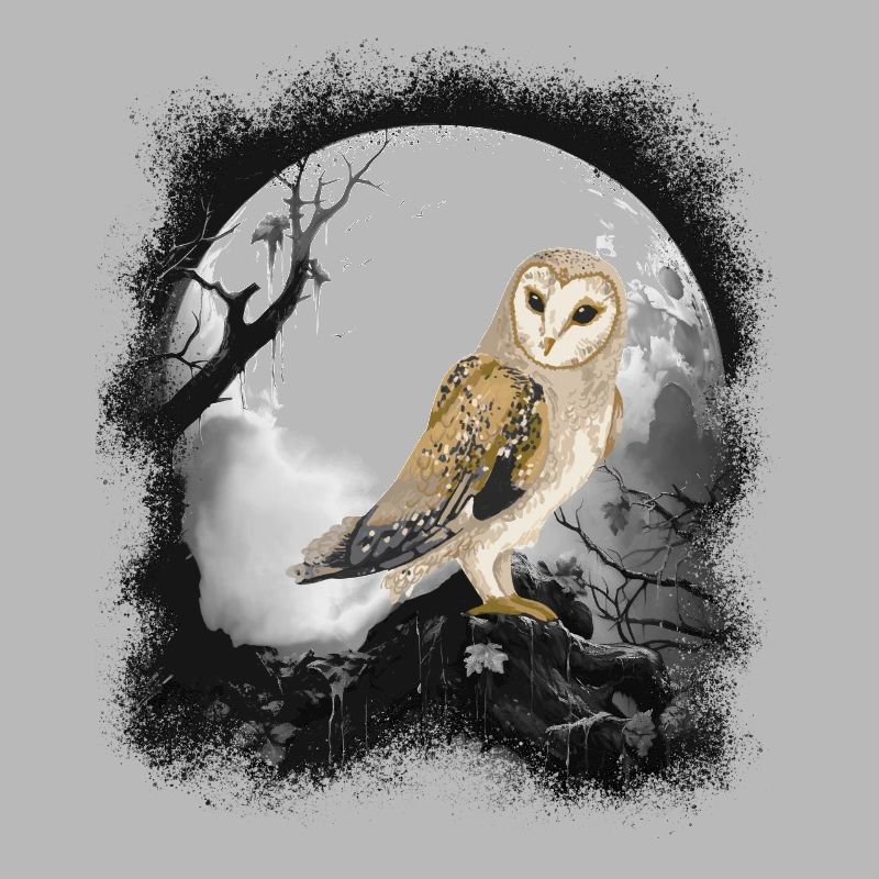 mystisch Eule Eulen Waldbewohner Märchen Kind