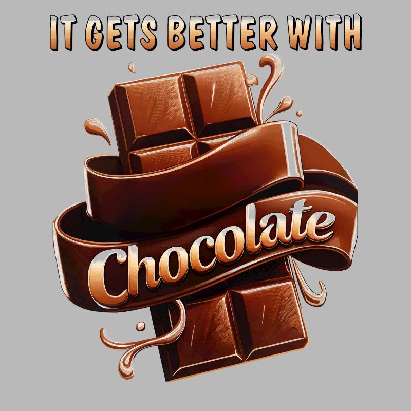 ÇA S’AMÉLIORE AVEC LE CHOCOLAT