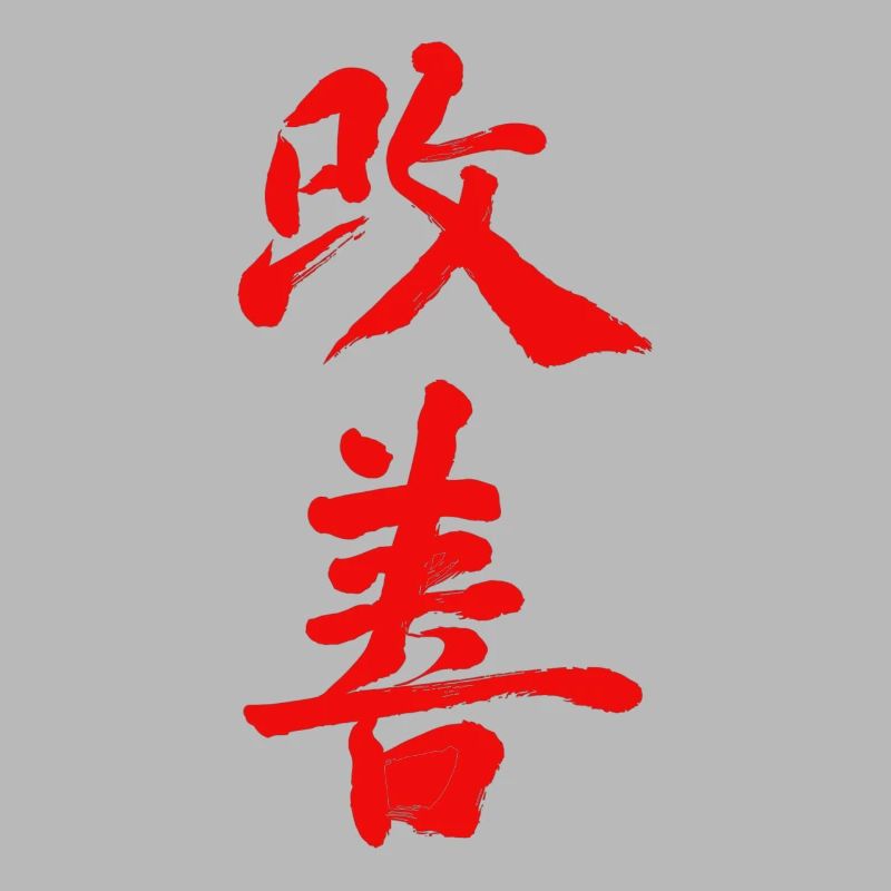 Continuous improvement with the Kaizen principle