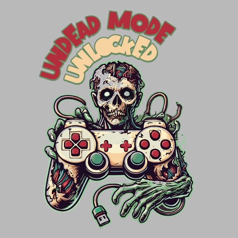 Manette de jeu zombie Mode mort-vivant