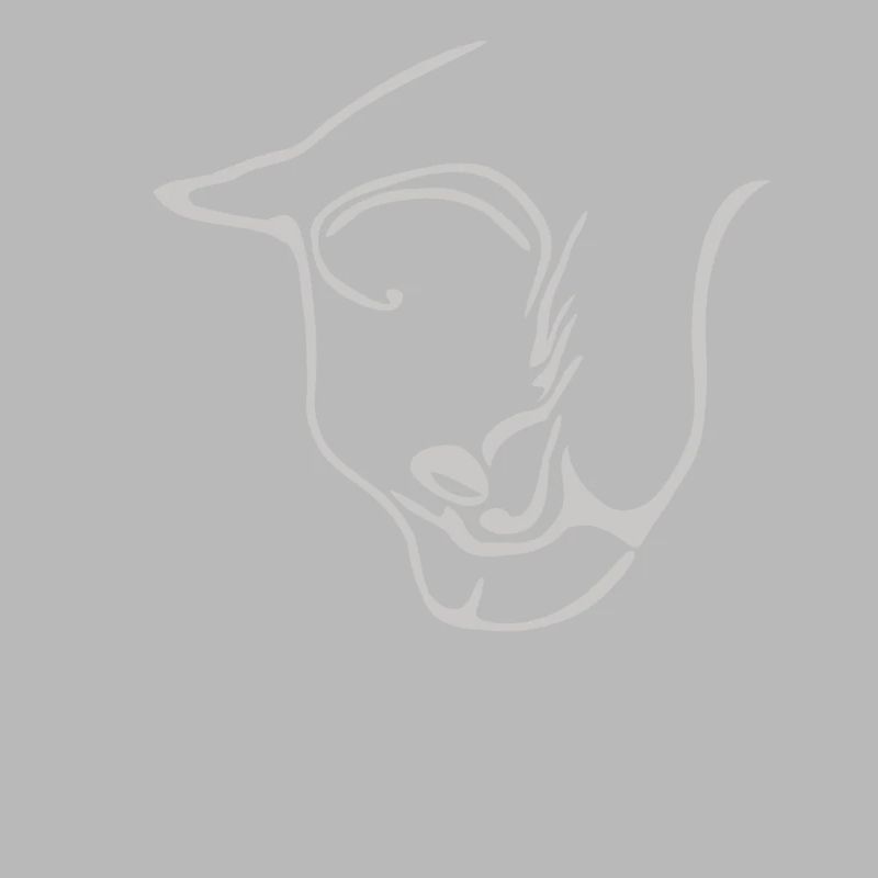 Conception graphique de visage de chat