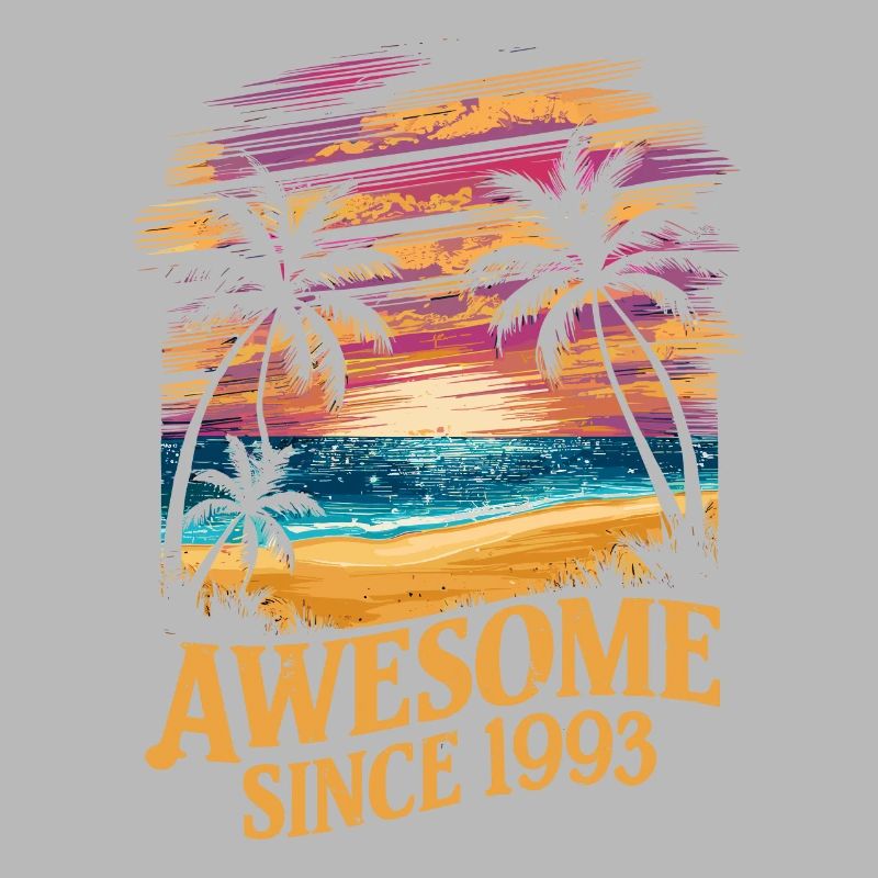Awesome Since 1993 Beach Sunset