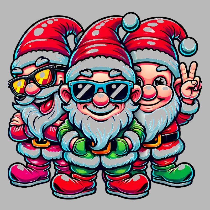 Ill Be Gnome pour la conception de Noël