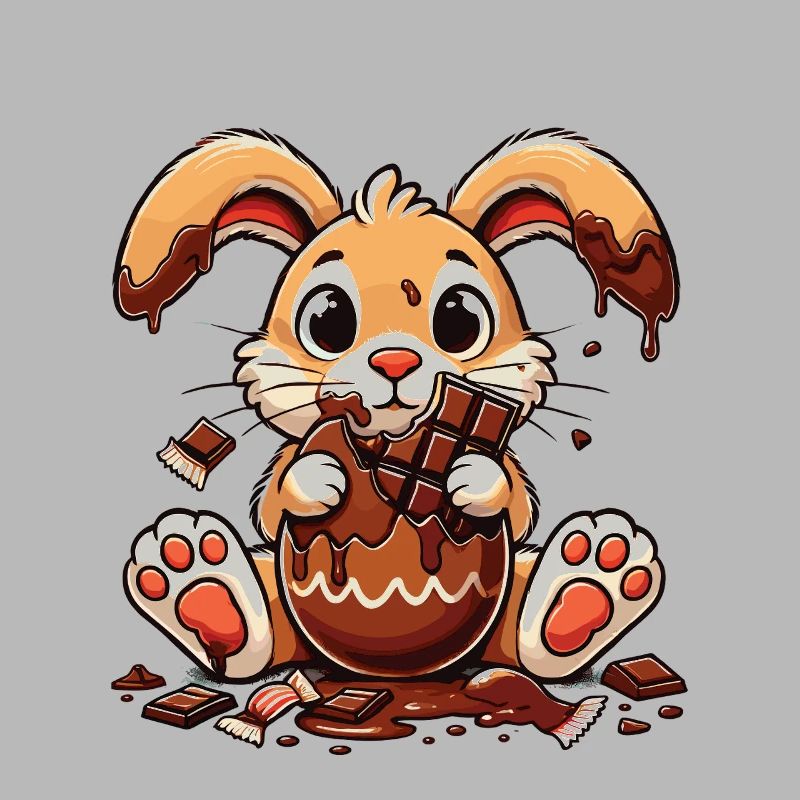 Enjoy Easter Bunny Chocolate