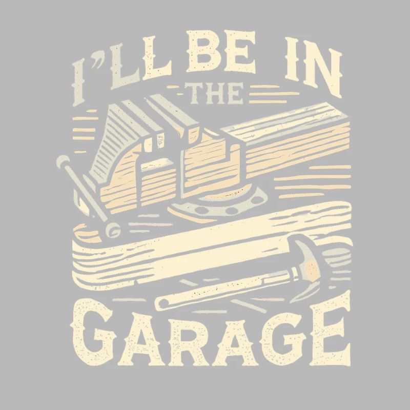 Ich werde in der Garage sein
