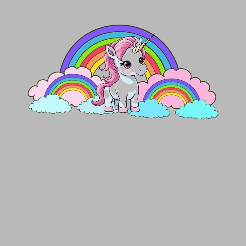 Regenbogen Einhorn Einhörner Pferd Pferde Kinder
