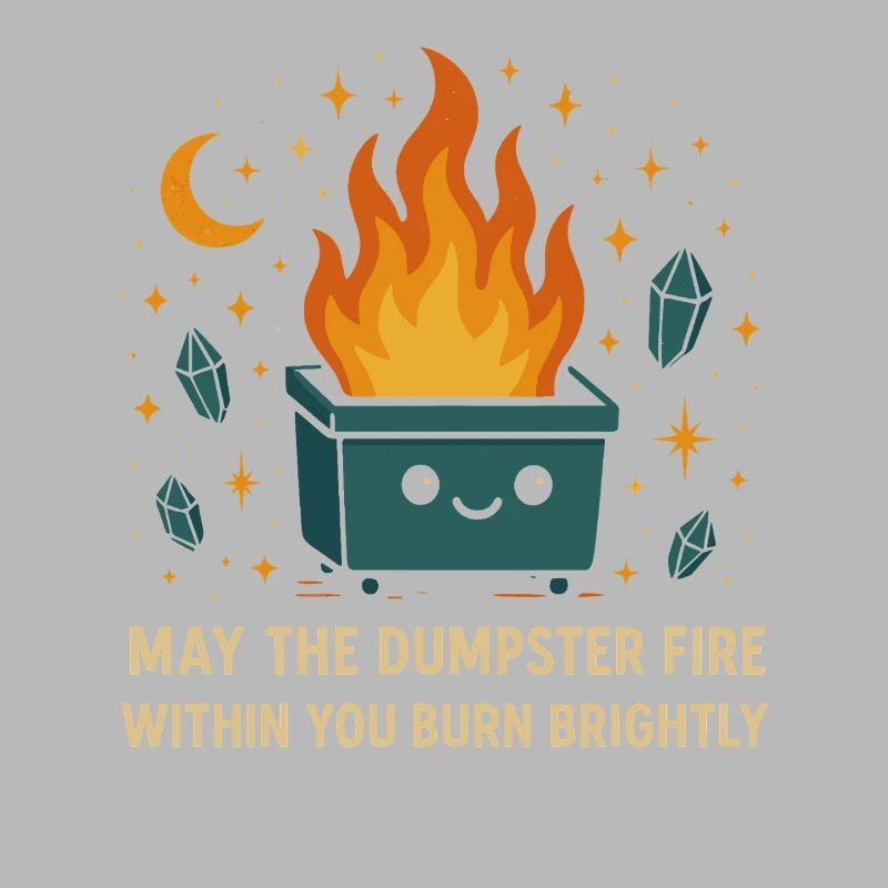 Dumpster Fire Funny