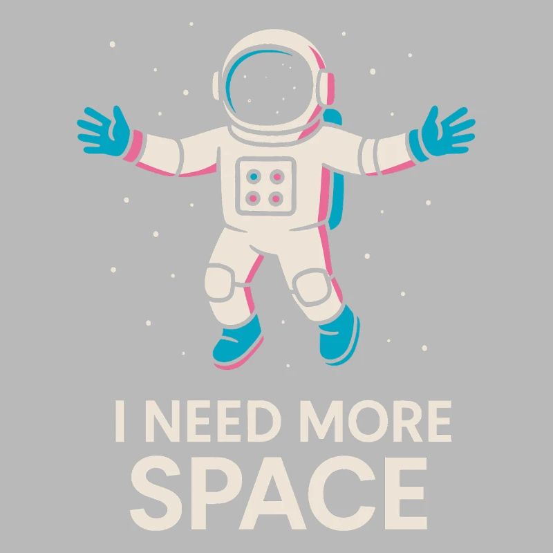J’ai besoin de plus de design d’astronaute de l’espace