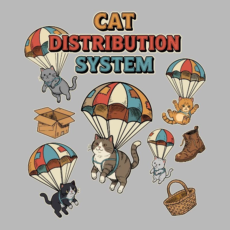 Système de distribution des chats