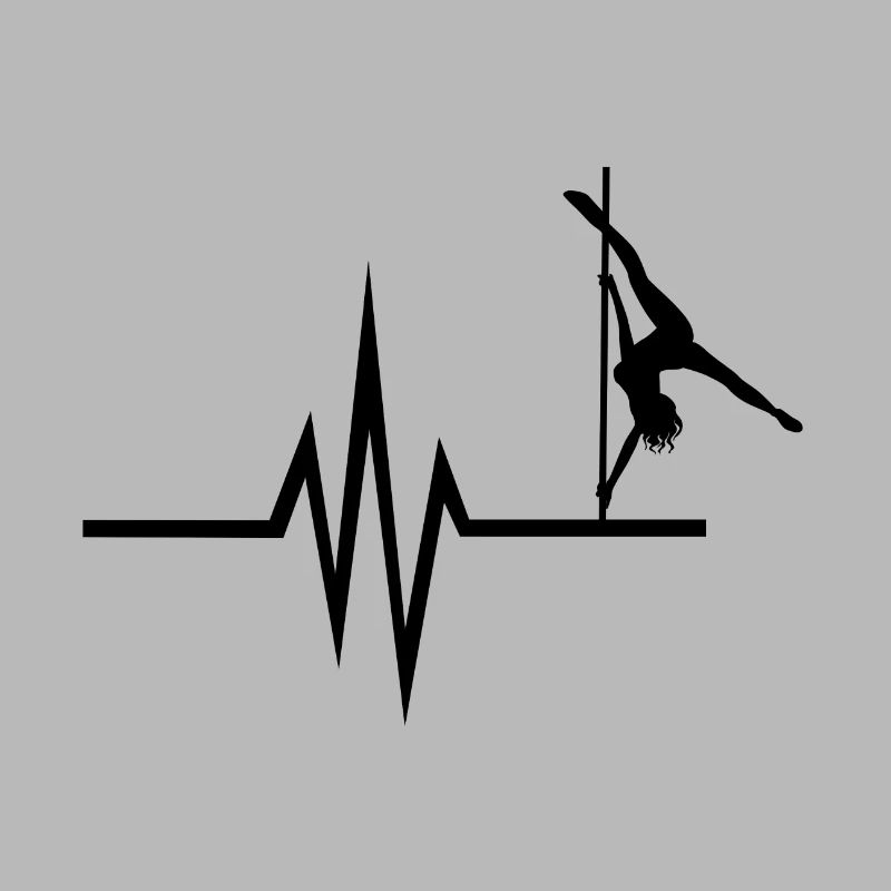 Mon cœur bat pour la pole dance - danse pole dancing