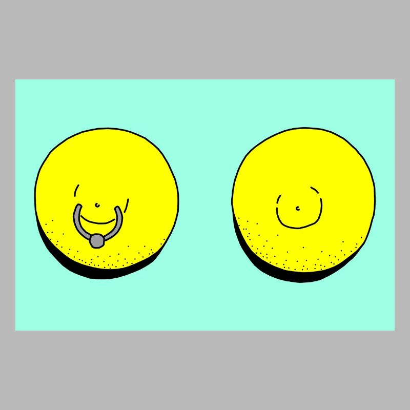 lemon piercing turquoise