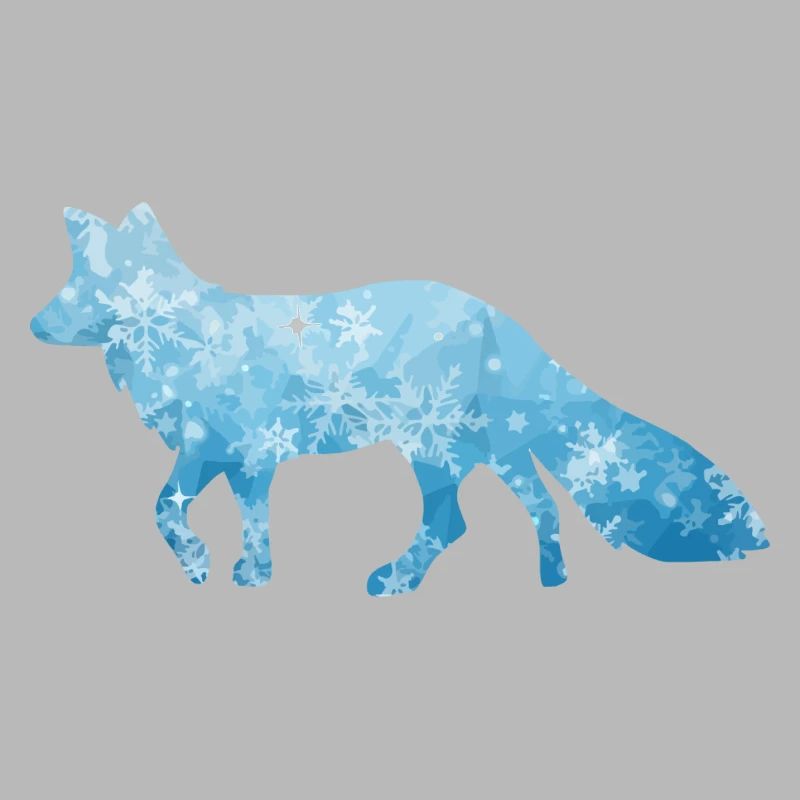 Snow Fox Fox Fox / Fox Ice Neige