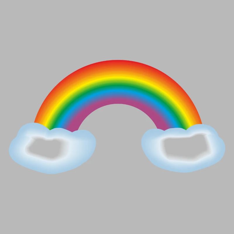 Rainbow & clouds