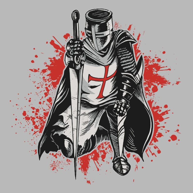 Crusader Knights Templar Deus Vult Knight Templar