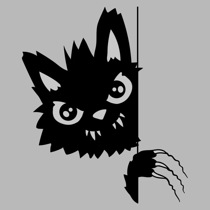 Griffures de chat maléfique