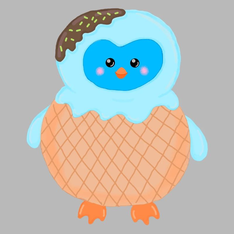 pingu de crème glacée