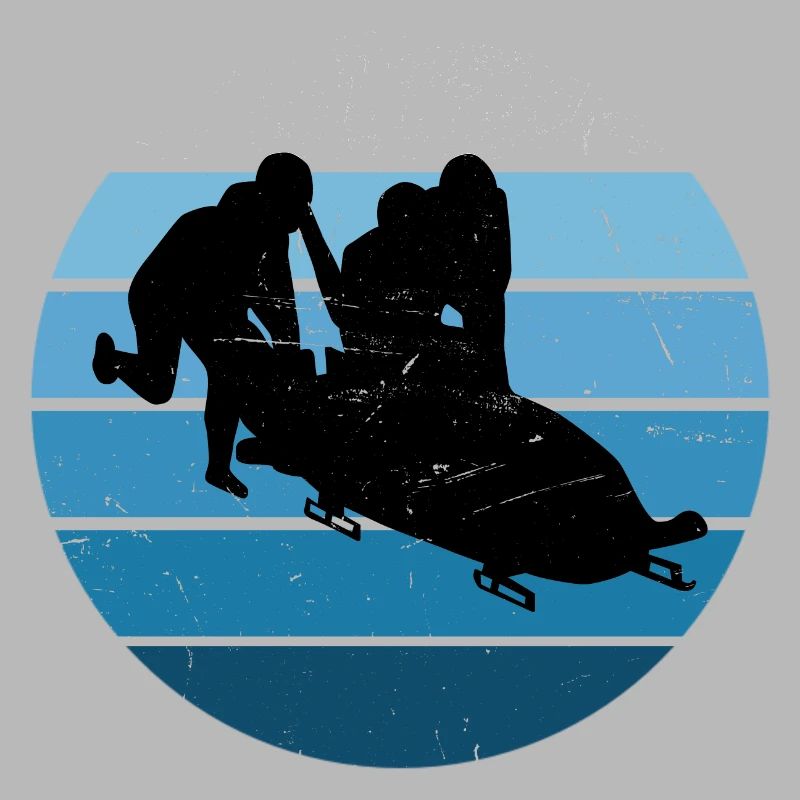 Piste de bobsleigh Bob sur bobsleigh Bobsleigh à deux