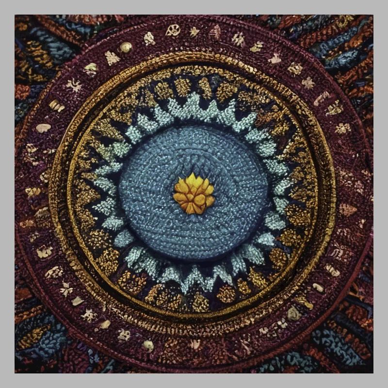 Boho Mandala Abstract